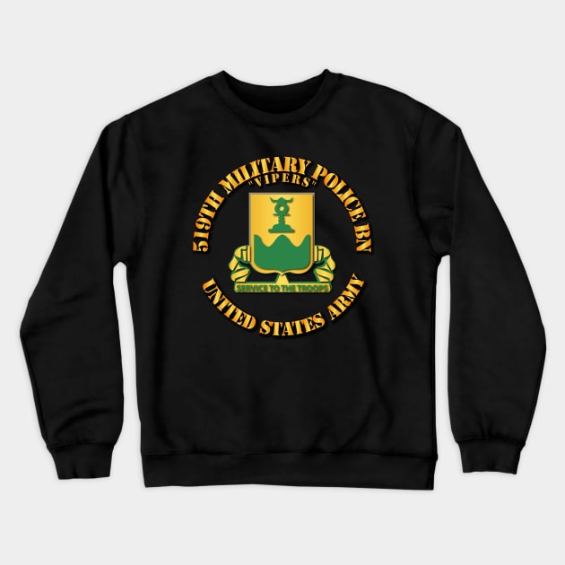 519th Military Police Bn - Vipers Crewneck Sweatshirt by twix123844